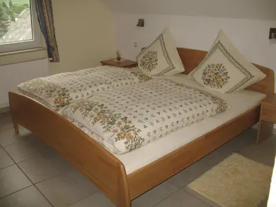 Ein Bett oder Betten in einem Zimmer der Unterkunft Haus Klara