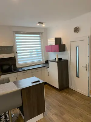 Küche/Küchenzeile in der Unterkunft Residence Anke