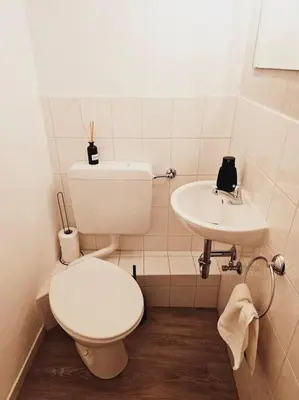 Ein Badezimmer in der Unterkunft Friends&Family Veldenz L