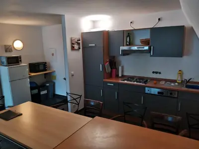 Küche/Küchenzeile in der Unterkunft Bacchus Holiday Homes