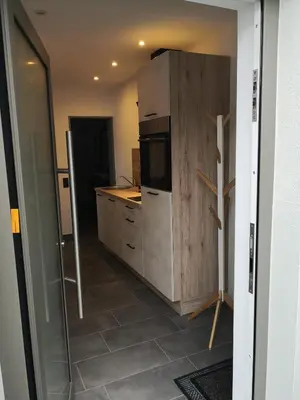 Küche/Küchenzeile in der Unterkunft Apartment in Nonnweiler-Otzenhausen