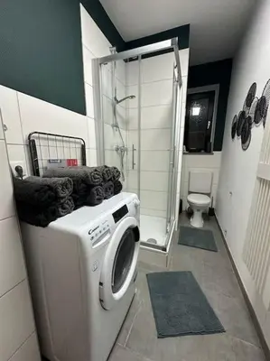 Ein Badezimmer in der Unterkunft 3 Zimmer Apartment mitten in Altstadt - Koblenz