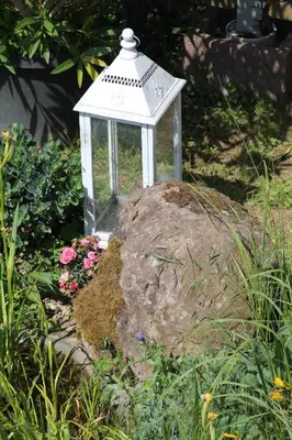 Ein Garten an der Unterkunft Ferienwohnung Brohltal-Aue