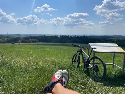 Naturlandschaft in der Nähe der Ferienwohnung