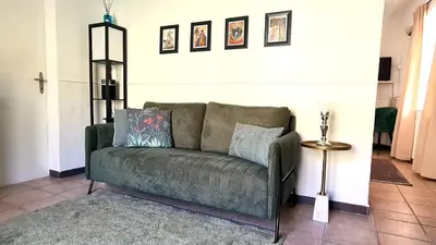 Ein Sitzbereich in der Unterkunft Mosel-Side Junior Suite
