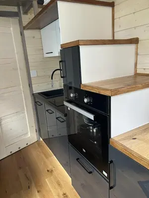 Küche/Küchenzeile in der Unterkunft Tiny House