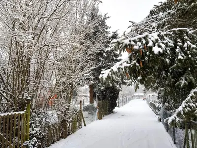 Tiny House im Winter