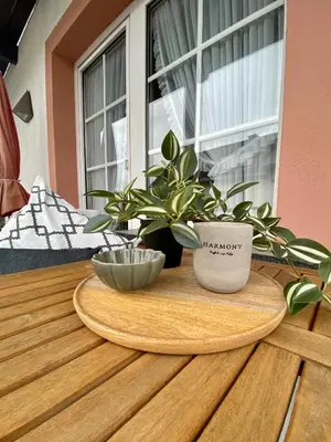 Ein Balkon oder eine Terrasse in der Unterkunft Fewo-zum-Nussbaum - Mosel 1