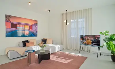TV/Unterhaltungsangebot in der Unterkunft High-End einmaliges Townhouse - bis 6 Personen - Wittlich - Top Lage im Zentrum - Marvin Jeske Retreats