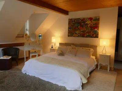 Ein Bett oder Betten in einem Zimmer der Unterkunft Angelica