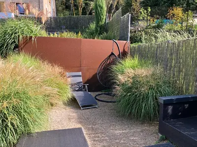 Ein Garten an der Unterkunft Ferienhaus Eifel-Auszeit