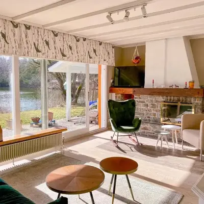 Haus am See mit fantastischem Blick