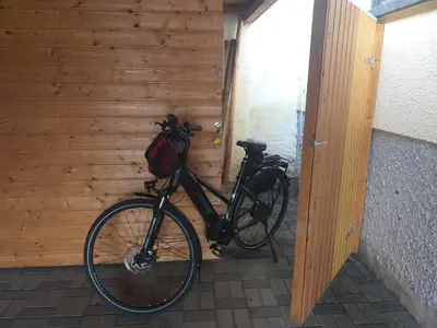 Radfahren an der Unterkunft Apartment Zwei Schlafzimmer- Betten in Komforthöhe oder in der Nähe
