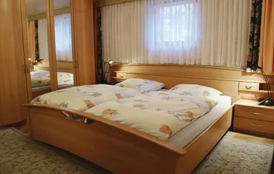 Ein Bett oder Betten in einem Zimmer der Unterkunft Nice Apartment In Neumagen-Papiermühle