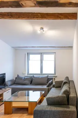 Grundriss der Unterkunft Zentrale Wohnung in Bingen für Monteure