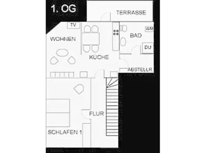 Grundriss der Unterkunft Holiday apartment Haus-Stumm