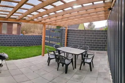 Ein Patio oder anderer Außenbereich in der Unterkunft Ferienhaus Brigitte