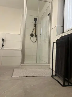 Ein Badezimmer in der Unterkunft Ferienwohnung Pfalzblick