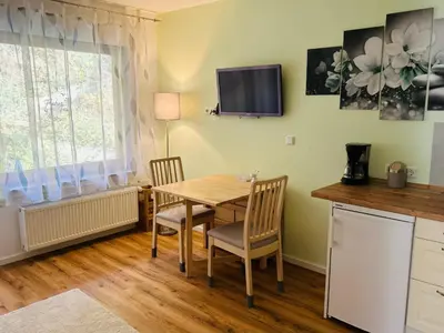 TV/Unterhaltungsangebot in der Unterkunft Ferienwohnung Sonneck