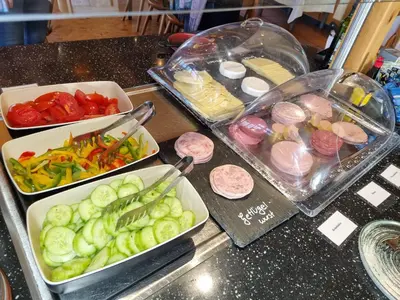 Essen im Hotel oder in der Nähe