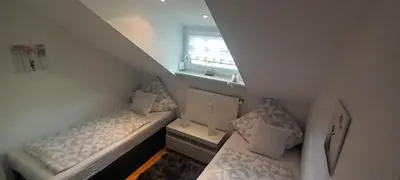 Ein Sitzbereich in der Unterkunft Ferienwohnung Elisabeth Waxweiler