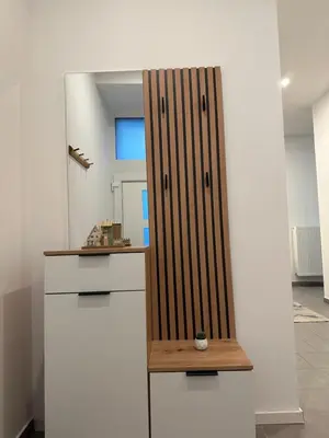 Küche/Küchenzeile in der Unterkunft Ferienwohnung Louis