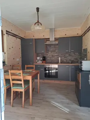 Küche/Küchenzeile in der Unterkunft Ferienhaus Hochwald