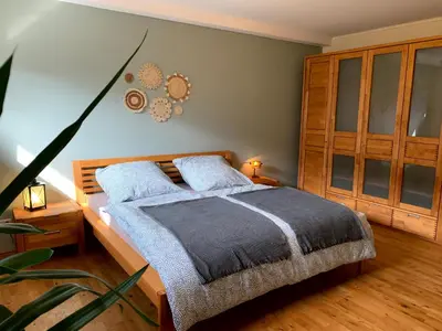Ein Bett oder Betten in einem Zimmer der Unterkunft Zwanzig