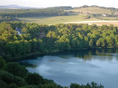 Naturlandschaft in der Nähe der Ferienwohnung