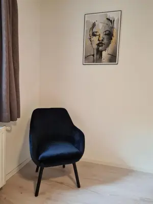 Ein Sitzbereich in der Unterkunft FeWo Alt Beilstein