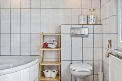 Ein Badezimmer in der Unterkunft Gemütliche & Charmante Wohnung