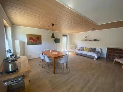 Ein Bett oder Betten in einem Zimmer der Unterkunft Haus Erika/ Fam. Frevel