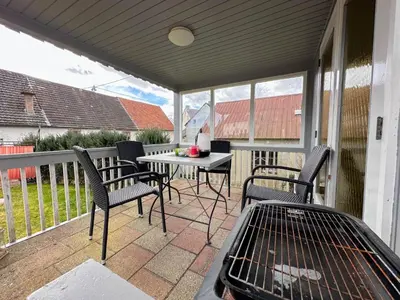 Ein Balkon oder eine Terrasse in der Unterkunft enjoy 4