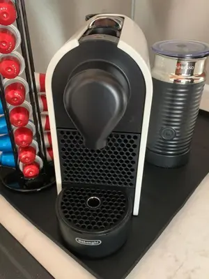 Kaffee-/Teezubehör in der Unterkunft Ferienwohnung Leonardo
