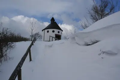 Ferienwohnung Luise Blum im Winter