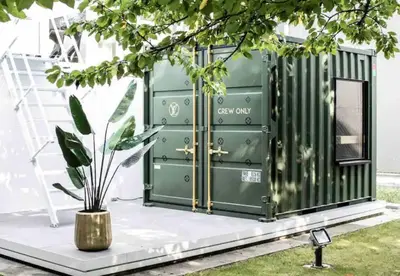 Ein Garten an der Unterkunft Whiteloft