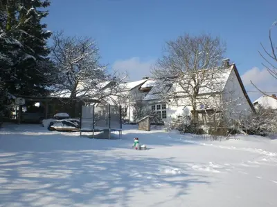 Vakantie in het dorp im Winter