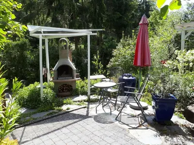 Ein Garten an der Unterkunft Winegrower's apartment holiday residence
