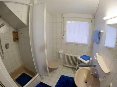 Ein Badezimmer in der Unterkunft Moselblick