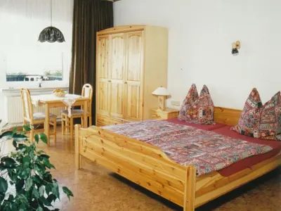 Ein Bett oder Betten in einem Zimmer der Unterkunft Moselblick