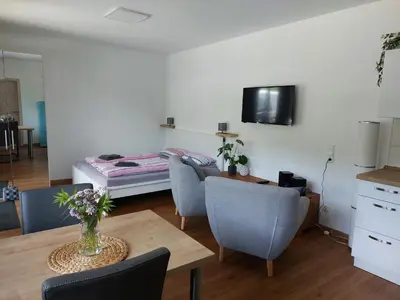 TV/Unterhaltungsangebot in der Unterkunft Ferienwohnung Moselliebe
