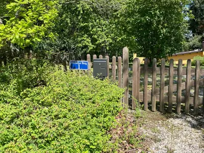 Ein Garten an der Unterkunft Ferienhaus Mellicher Berg