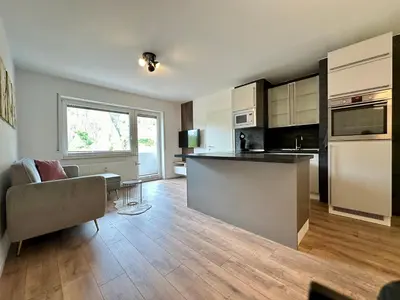 Küche/Küchenzeile in der Unterkunft Ferienwohnung Rotenfelsblick