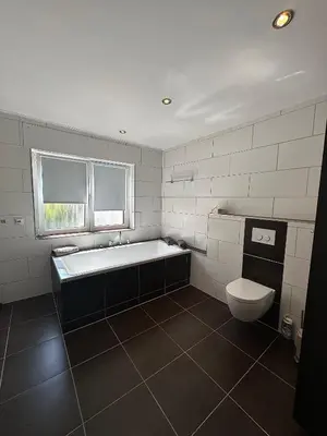 Ein Badezimmer in der Unterkunft Haus Daniela Oberstadt