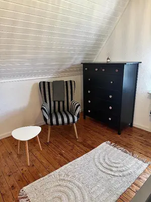 Ein Sitzbereich in der Unterkunft Haus Daniela Oberstadt