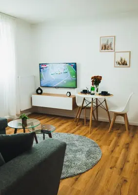 TV/Unterhaltungsangebot in der Unterkunft Rennglück Apartments