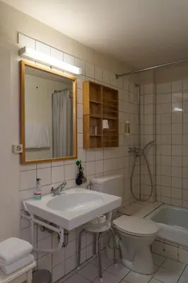 Ein Badezimmer in der Unterkunft Landhaus Arnoth
