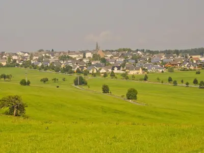 Naturlandschaft in der Nähe des Ferienhauses