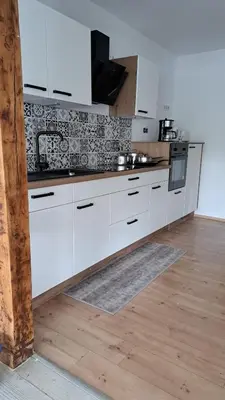 Küche/Küchenzeile in der Unterkunft Castello Apartment Boppard