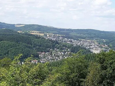 Naturlandschaft in der Nähe des Ferienhauses